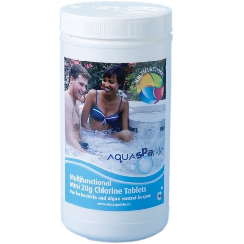 AquaSparkle Spa Multifunctional Chlorine 20g Tablets ~ 1 Kg