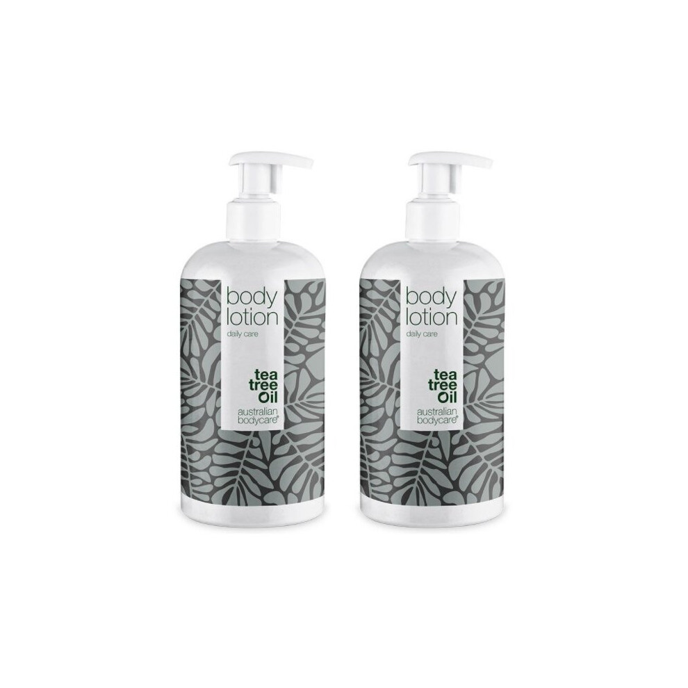 Australian Bodycare Tea Tree Oil Body Lotion 500ml Duo Pack