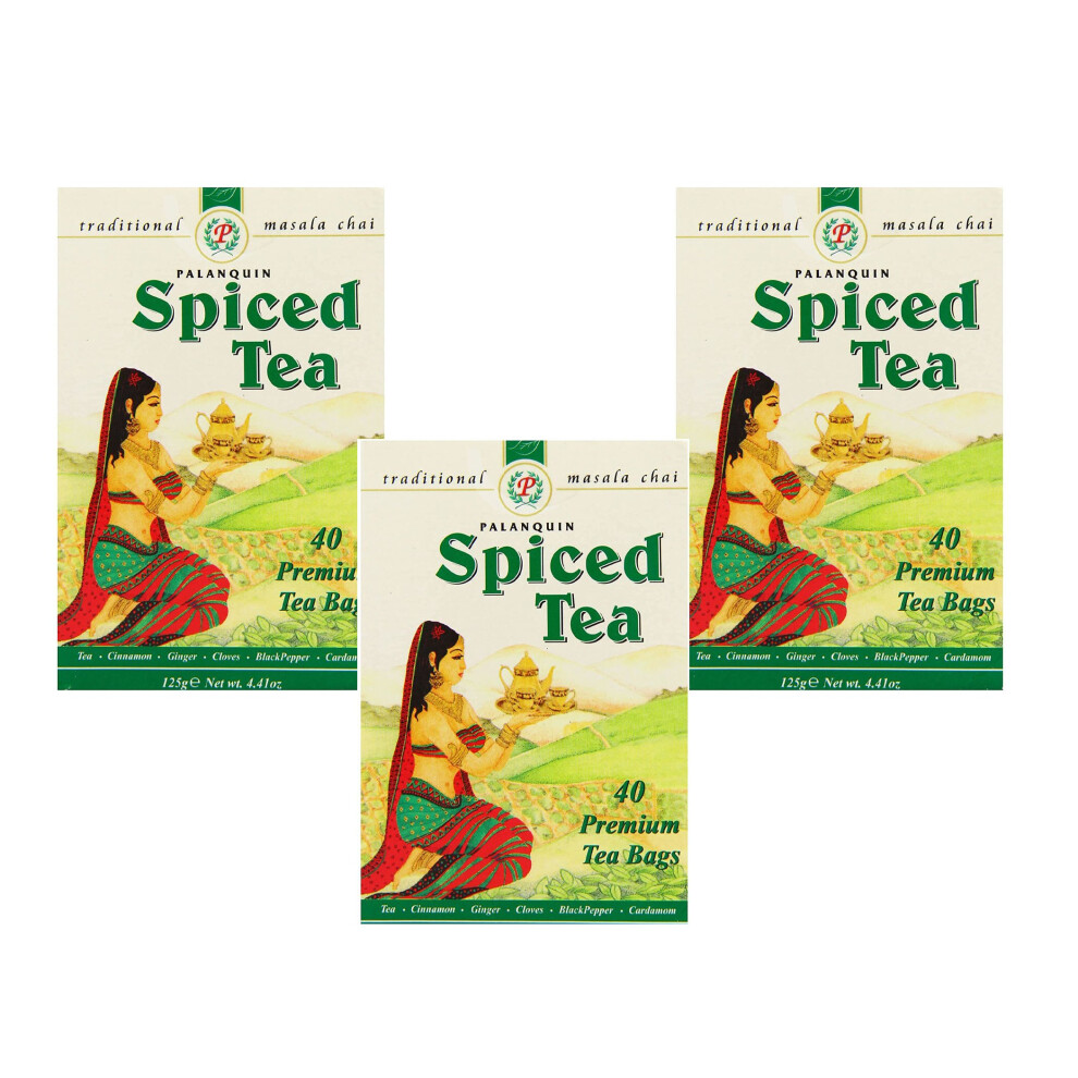 Palanquin Spiced Tea 40s Tea Bag (Pack of 3)