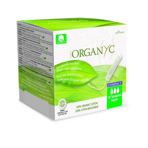 Οργανική, Οργανική Tampons, Compact, Super, 16 Tampons