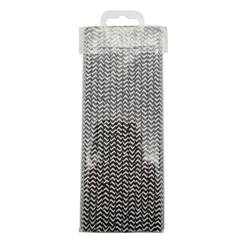 (Black & White, 100) Paper Drinking Straws 100% Biodegradeable Various Patterns Colours & Pack Sizes 2