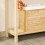 Homcom HOMCOM Console Table w/ Storage Shelf 2 Drawers for Entryway Bedroom 8