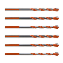 10x 6mm Drill Bits Triangle Shank Multifunction for Tile Ceramic Concrete Brick