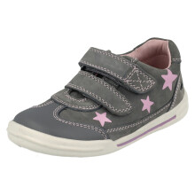 (Grey, UK 7.5 Infant) Girls StartRite Casual Shoes Galaxy