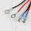 12V 24V Dual QC 3.0 USB Car Charger Socket Voltage Voltmeter w/ Blue LED Light 8