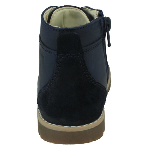 Clarks (Navy, UK 5 Infant) Boys Clarks Ankle Boots Heath Dash T 1