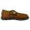 (Tan, UK 9) Mens Leather Collection Flat Weaved Sandals A0051 6