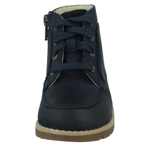 Clarks (Navy, UK 4 Infant) Boys Clarks Ankle Boots Heath Dash T 2