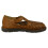 (Tan, UK 7) Mens Leather Collection Flat Weaved Sandals A0051 2