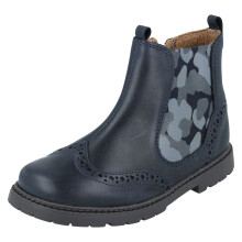 (Navy, UK 9 Child) Girls Startrite Ankle Boots Chelsea