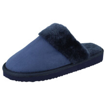 (Navy, UK 7) Ladies Spot On Mule Slippers