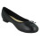 Clarks (Black Leather, UK 8) Ladies Clarks Ballerina Style Flats Couture Bloom 6