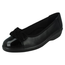 (Black, UK 7) Ladies Padders Slip On Shoes Orient