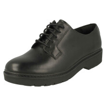 (Black, UK 3) Ladies Clarks Chunky Sole Lace Up Shoes Witcombe Lace