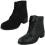 Clarks (Black, UK 4) Ladies Spot On Lace Up Ankle Boot 1