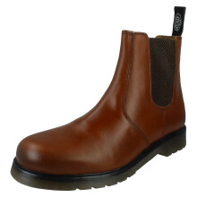 (Brown, UK 11) Mens Catesby Smart Pull On Dealer Boots 01700