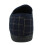 (Navy, UK 9) Mens Spot On Checked Upper Gusset Slipper Jaydon 3