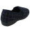 (Navy, UK 9) Mens Spot On Checked Upper Gusset Slipper Jaydon 5