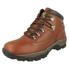 (Brown, UK 11) Mens Northwest Territory Lace Up Walking Boots Inuvik