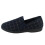 (Navy, UK 9) Mens Spot On Checked Upper Gusset Slipper Jaydon 2