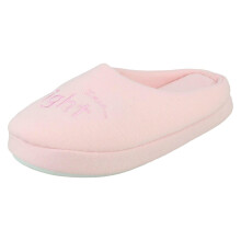 (Pink, UK 12/13 Child) Childrens Spot On Slip On Slippers K6431