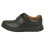 Clarks (Black, UK 13) Mens Clarks Hook & Loop Formal Moccasins Un Abode Strap 6