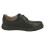 Clarks (Black, UK 13) Mens Clarks Hook & Loop Formal Moccasins Un Abode Strap 4