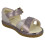 Clarks (Pink, UK 6 Infant) Girls Clarks Cross Detailed Sandals Skylark Pure T 2