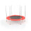Kid Trampoline 5FT Exercise Jumping Bed Round W/Safety Enclosure Pad 10