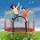 Kid Trampoline 5FT Exercise Jumping Bed Round W/Safety Enclosure Pad 7
