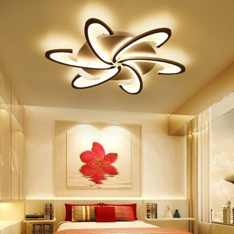 (Dimmable) Crystal LED Ceiling Light Modern Pendant Chandelier Lamp