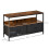 Homcom HOMCOM TV Cabinet, TV Console Unit w/ 2 Foldable Drawers Dark Grey 2