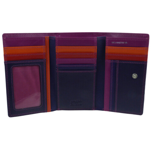Multicoloured Lockable Travel Wallet | Golunski Leather Range | Present  Days – Present Days Shop