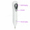 LCD Laser Skin Tag Remover Mole Wart Freckle Tattoo Removal Machine 7