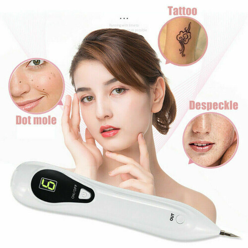 LCD Laser Skin Tag Remover Mole Wart Freckle Tattoo Removal Machine 2