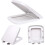 (Square shape) Family Toliet Seat Soft Close with Quick Release 1