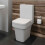 (Square shape) Family Toliet Seat Soft Close with Quick Release 11
