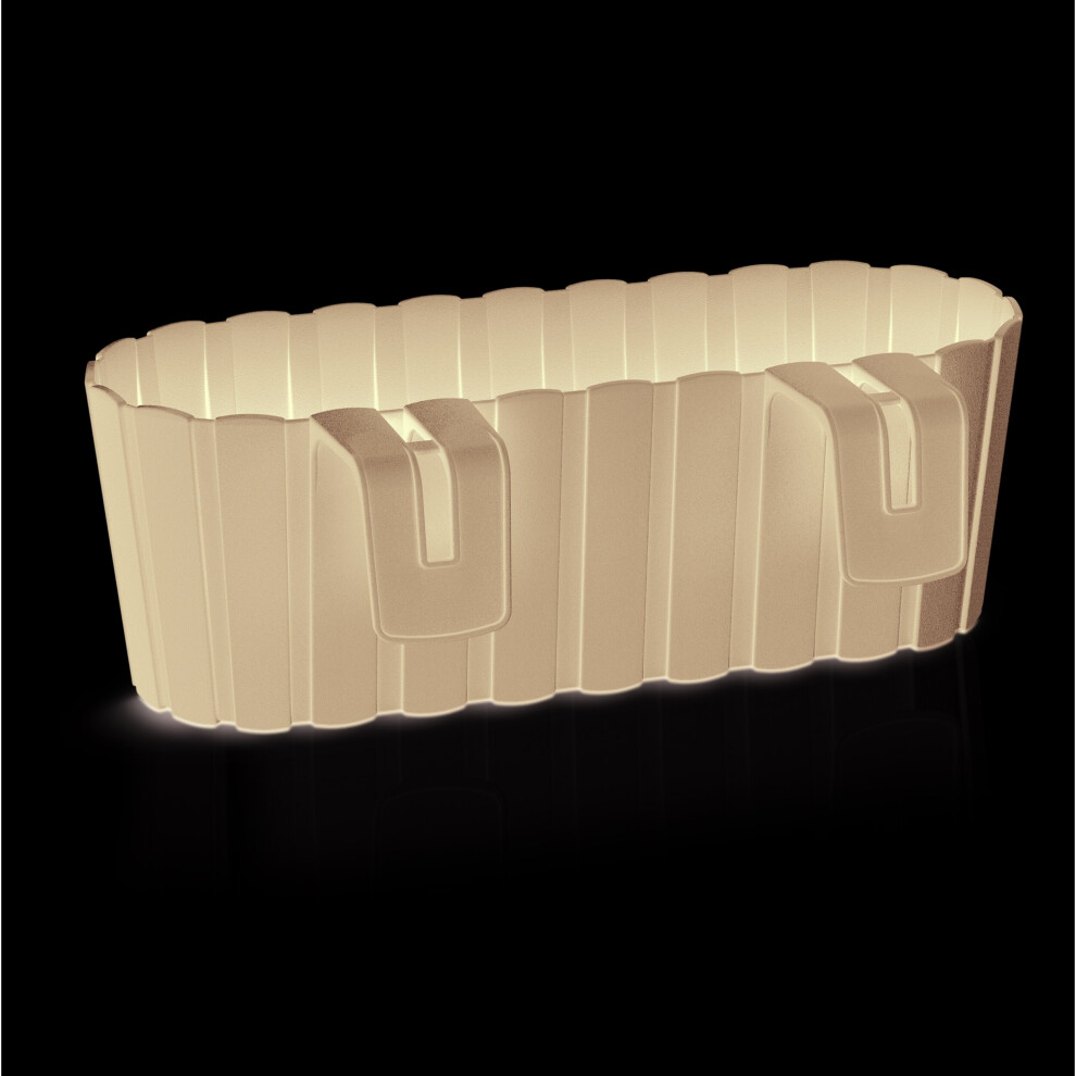 (Anthracite, 1) Plastic Balcony Hanging Flower Plant Outdoor Pot-image-OPC-P86FYH9-NEW