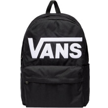 (One Size, Black) Vans Unisex Old Skool Drop Adjustable Strap School Travel Rucksack Backpack Bag