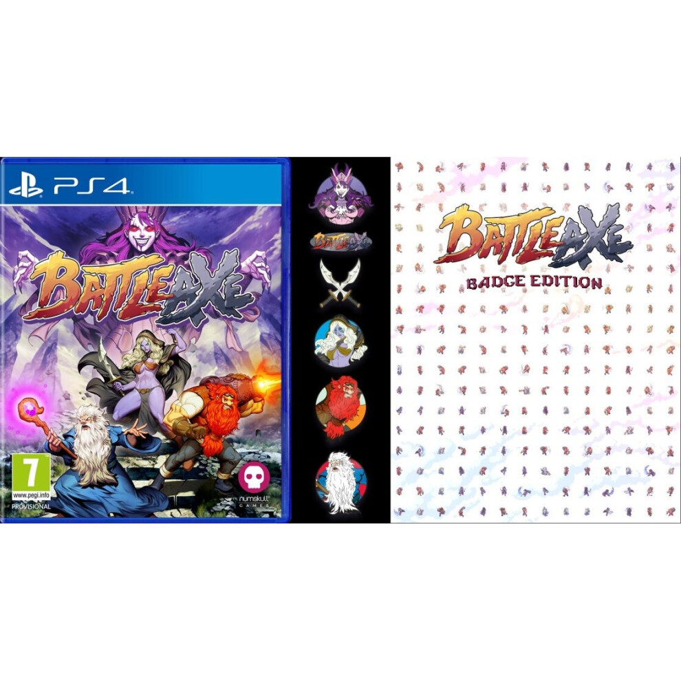 Battle Axe - Badge Edition | Sony Playstation 4 Ps4 | Video Game 5056280417262