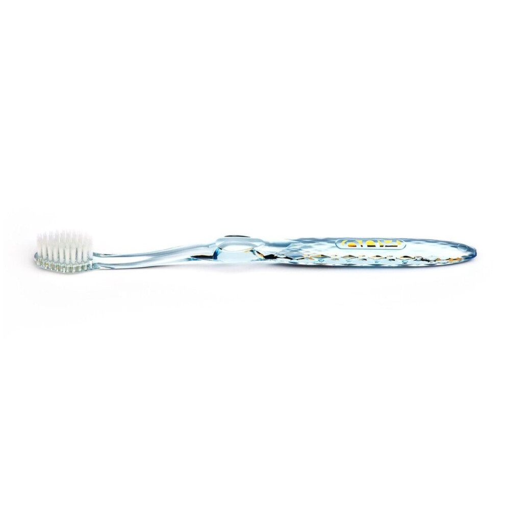 Nano-B Silver/Blue Natural Toothbrush Handle