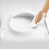 (D-shape) Family Toliet Seat Soft Close with Quick Release 8