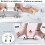 (D-shape) Family Toliet Seat Soft Close with Quick Release 11