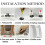 (D-shape) Family Toliet Seat Soft Close with Quick Release 12