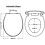 (O- shape) Family Toliet Seat Soft Close with Quick Release 2