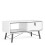 Matt White Coffee table with 1 drawer - Ry 1