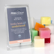 Potters Crouch Premium Vegan Wax Melt Tray Tonka Bean & Sandalwood No.43