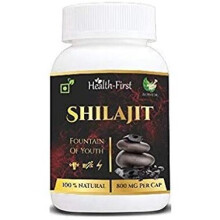 Health first Shilajit Extracts Sex Erection Libido 800 Mg 60 Capsule