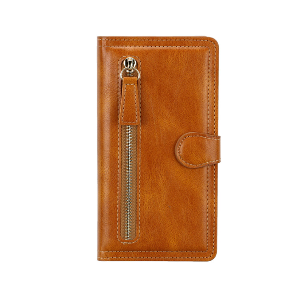F11 All-Inclusive Mobile Phone Zipper Buckle Holster With Anti-Drop Shell And Multi-Slot Back Cover For Iphone 12 Mini 750910236579
