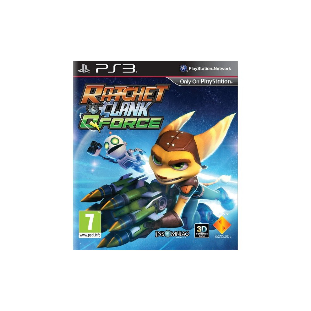 Playstation Ratchet & Clank: Qforce | Sony 3 Ps3 | Video Game